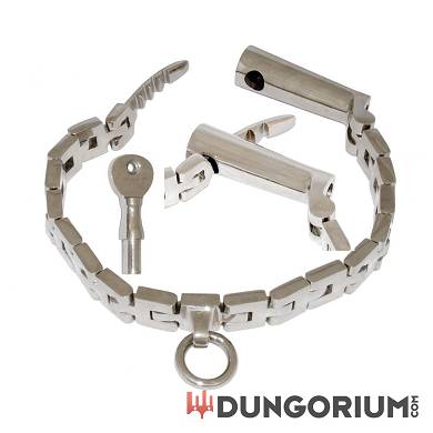 Glieder Halsband mit Einrastverschluss