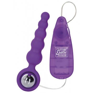 Analvibrator "Booty Shaker" - 5 x 2,5 cm - in Violett