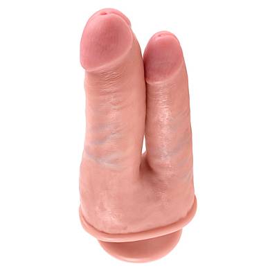 King Cock Double Penetrator Hautfarben