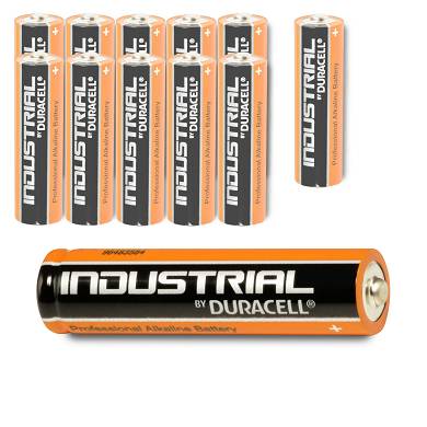12 x DURACELL AAA Micro Alkaline LR03 Batterie MN2400 1,5V Industrial 12 Stück