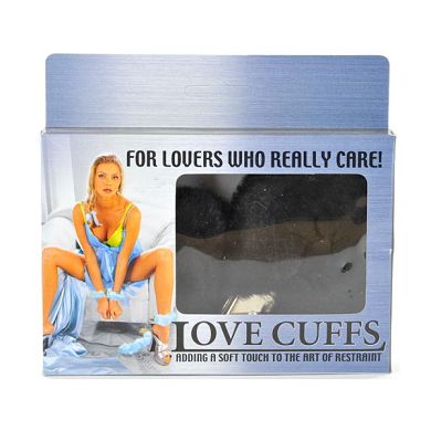 Love Cuffs schwarz, Handschellen