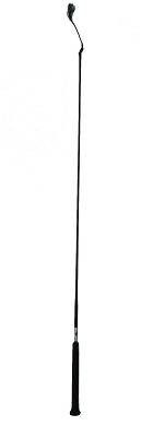 Reitgerte Springgerte Dressurgerte 110 cm schwarz