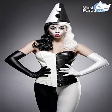 Classic Harlequin-Kostümset