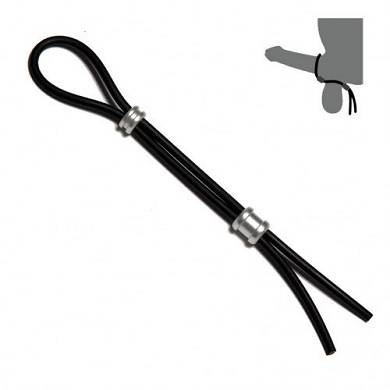 Double Cock Grip Penismanschette Korsett Silber