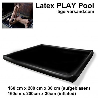 FIST FUCK PISS CUM PLAY DELUXE LATEX POOL 160 cm x 200 cm x 30 cm