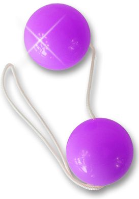 Neon Coloured Orgasm Balls Lavender