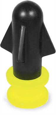 Gelber Fu und neue Form - der Hoolalass Regulator Plug in gelb