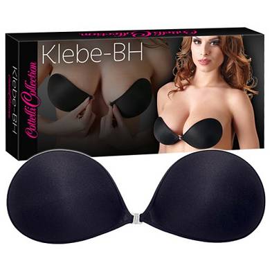 Cotelli Collection ? Selbstklebender BH in Schwarz