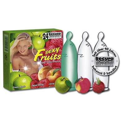 Secura Sexy Fruits 24er