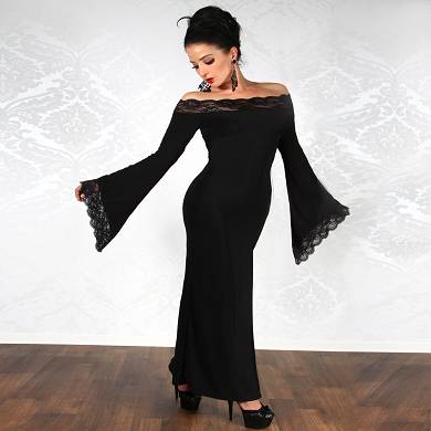 Langes Kleid