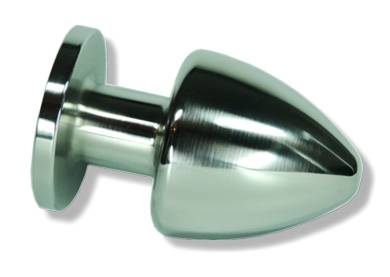 Buttplug aus Edelstahl  70 mm