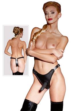 String mit Au?en-Dildo