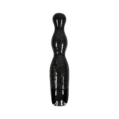 NS Novelties STARLIGHT GEMS LIBRA - Dildo - black - aus Körperverträglichem TPE 