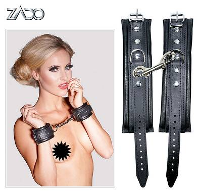 ZADO Leder Handfesseln