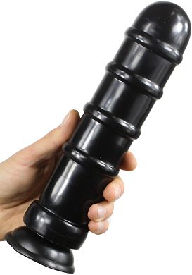 25 x 5,7 cm ANALE GRANDE Dildo MASTER RIPPLE black