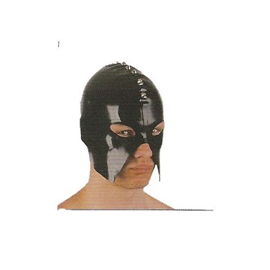 Latex Maske mit Nietenbesatz