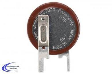 Wiederaufladbarer Lithium Akku / Batterie PANASONIC VL2020 * wie Knopfzelle 3V