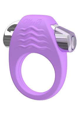 Penisring mit Vibration MAE B Soft Touch Cockring purple