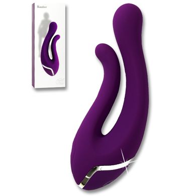 17 x 3,9 cm Vibrator MINDS OF LOVE Bonfire purple mit 2 Motoren