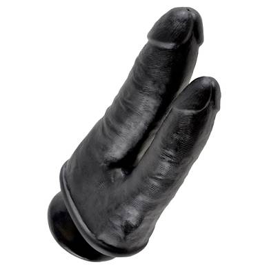 King Cock Double Penetrator Schwarz