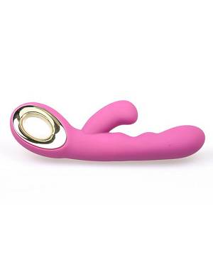 USB Port Rechargeable Medical Grade Silicone G-Spot Vibrator (Purple)