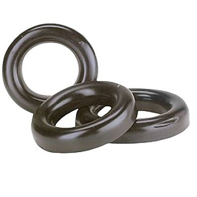 NMC - Raving Rounders Cockring Set - 3 Silikon Penisringe mit Ø 40. 45 und 50 mm -
