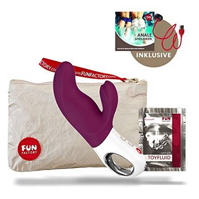 Fun Factory MISS BI violett DER Vibrator für sie Klitoris und G-Punkt (Set inkl. toll