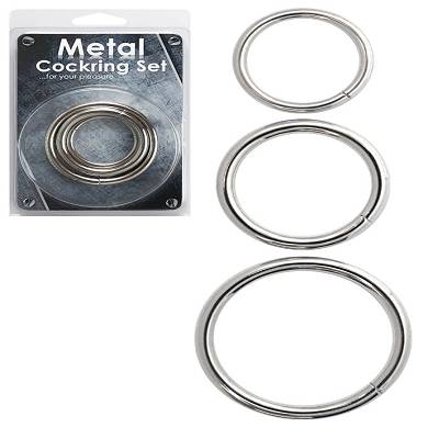 Metall Cockring Set