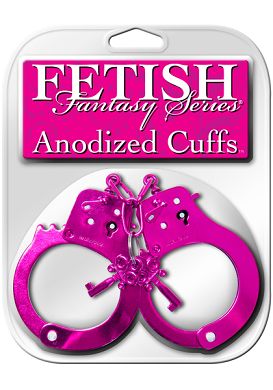 Fetish Fantasy - Cuffs Anodized pink