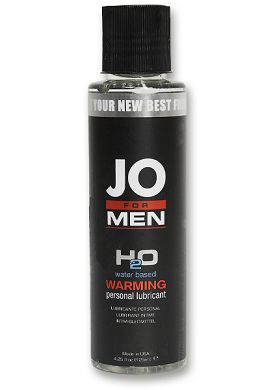 System Jo for Men H2O Warming Lubricant Gleitgel 125 ml