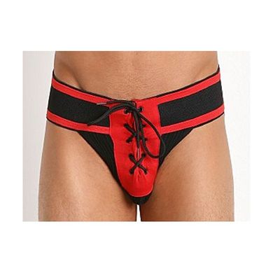 New Men & Gay schwarz/rot jockstraps Tanga String Slip Trunk Stripper Unterwäsche