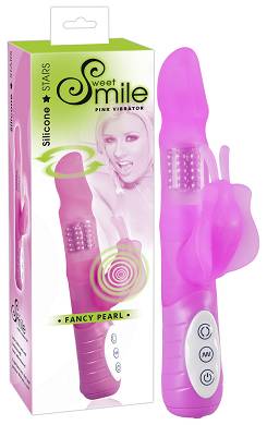 Pinkfarbener Perlen-Vibrator mit 7 Vibrationen