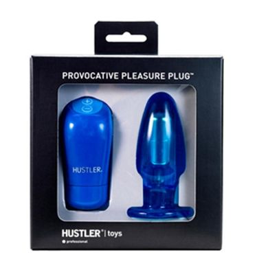 Hustler Provocative Pleasure Plug, Blue