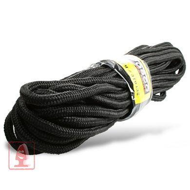 Fosco Bondage Seil schwarz - 15 Meter