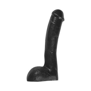 All Black Josef Dildo, 23,5 x 4,5 cm