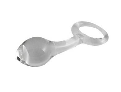 Erotoy Glas Buttplug Anal Plug Glasdildo mit Griff. Art. 512