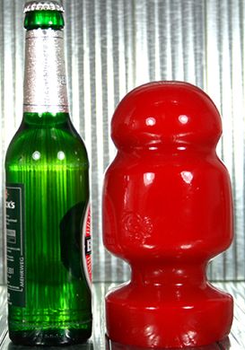 19 x 9 cm TSX Fat Man in a Barrel Plug red