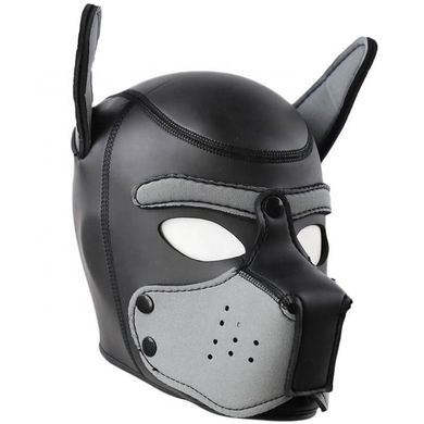 HardcoreDeLuxe Neoprene Puppy Hood grey
