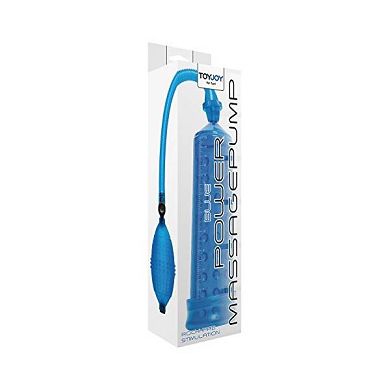 TOY JOY - MANPOWER Penispumpe Power Massage Sleeve blau