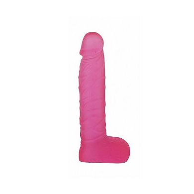 X-Skin 8 PVC Dong 20.3 cm - Transparent Pink 1 Stück