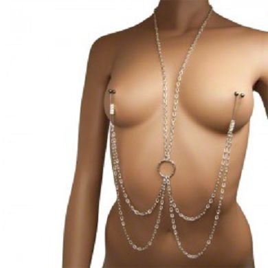 Nippelklemmen mit sexy Dekollet Nippelkette