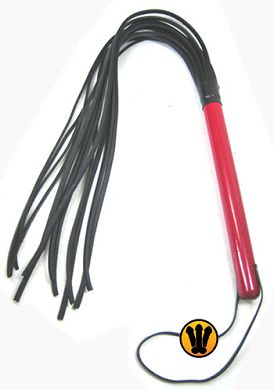 Leder - Peitsche rot