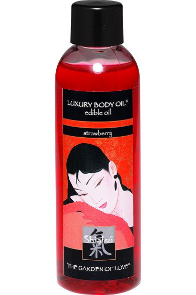 Shiatsu Massagel Body Oil Erdbeere