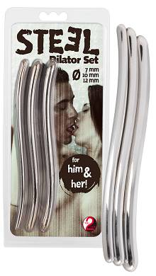 Steel Dilator Set 7, 10, 12 mm
