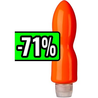 12,6 x 4 cm Minivibrator Doc Johnson Glo 5inch Smooth orange