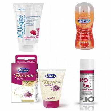Aromatisierte Gleitgele Probierset