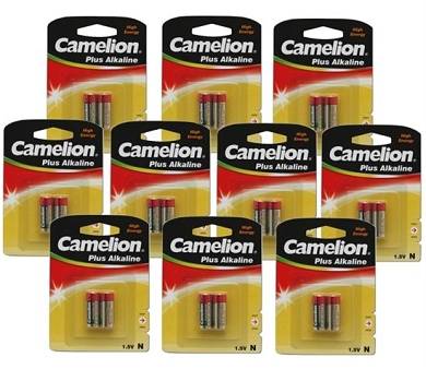 10x 2er CAMELION Plus Alkaline High Energy 1,5V N LR1 LADY BATTERIE BATTERIEN