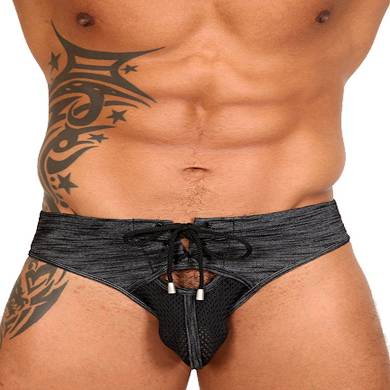 Pistol Pete Maverick Jock Brief Underwear Black