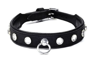 Halsband Ring der O GLITZER