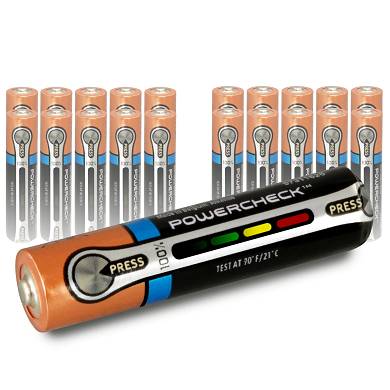 24x MICRO AAA LR03 MN2400 DURACELL 1200mAh Ultra Power m.Batterietester 24 Stk